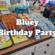 Bluey birthday party
